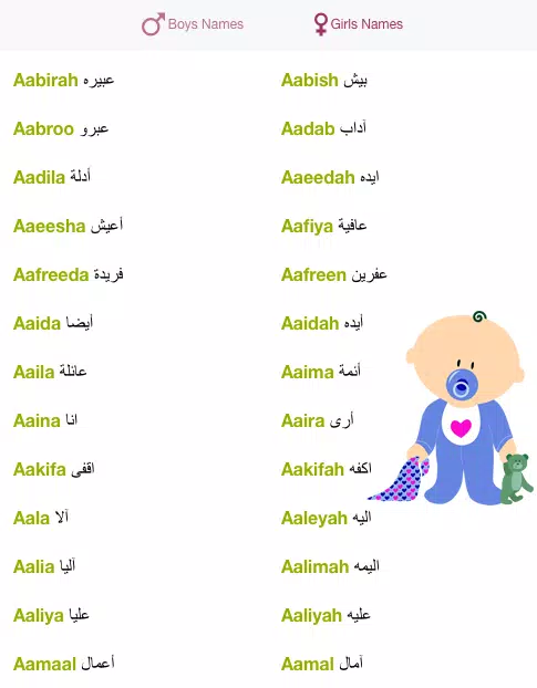 Islamic Baby Names Urdu APK for Android - Download