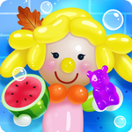 Frutta di palloncini pop icon