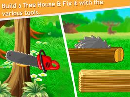 Tree House Builder Game स्क्रीनशॉट 1