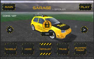 Taxi Car Simulator Crazy Drive Affiche