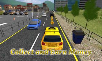 Taxi Car Simulator Crazy Drive capture d'écran 2
