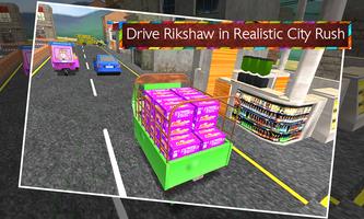Tuk Tuk Auto Rikshaw Cargo Simulator 3D capture d'écran 2