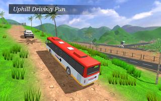 Hill Bus Driving Simulator 3D capture d'écran 1