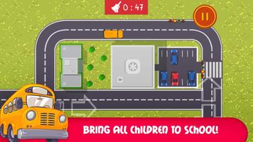 School Bus Trip - Funny Road captura de pantalla 1