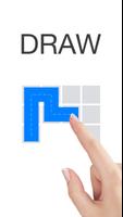 Draw - one-stroke puzzle game Affiche