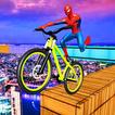Impossibile Superhero BMX Stunts Spider Boy