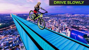 Superheroes Bmx Bike Racing :Epic Stunts poster