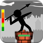 Stickman Javelin Fighting icône