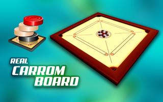Real Carrom Pro 3D Deluxe : Free Carrom Board Game capture d'écran 1