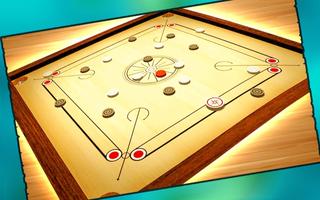 Real Carrom Pro 3D Deluxe : Free Carrom Board Game ภาพหน้าจอ 2