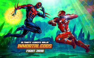 Ultimate Superhero Tag Tournament Fight Star PS4 Affiche