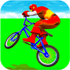 Superheroes Tricky Bicycle Stunts: Offroad Racing icon