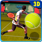 Tennis Court 3d icône
