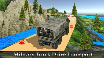 Army Truck Off-road Drive Cargo Duty poster