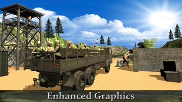 Army Truck Off-road Drive Cargo Duty screenshot 1