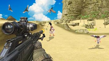 Flying Birds Hunter Desert Adventure ảnh chụp màn hình 2