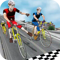 City Cycle Racing Rider