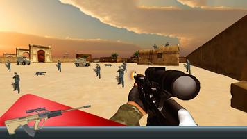 militar 3d deserto emboscada Cartaz