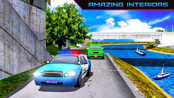 Police Car Parking Kings Hard Challenge ảnh chụp màn hình 1