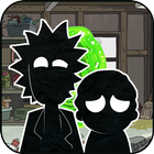Icona Adventures of Morty and Grandpa Rick