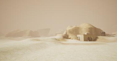 Tatooine 3D - Battle Star Wars постер