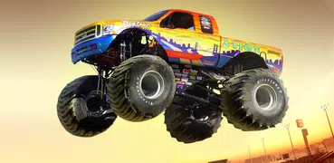 3D Monster Truck Stunts racing