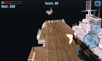 Navy Gunship Shooting captura de pantalla 1