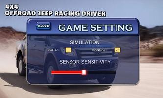 4X4 Offroad Jeep Sürücüsü Ekran Görüntüsü 1