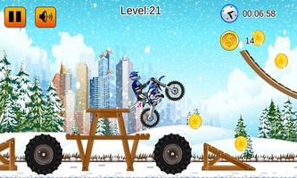 Dirt Bike stunt Racing Game اسکرین شاٹ 1