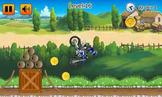 Dirt Bike stunt Racing Game 海报