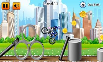Dirt Bike stunt Racing Game capture d'écran 2