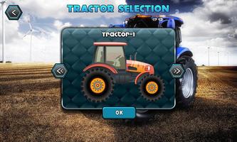 Farm Tractor Hill Driver постер