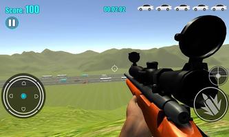 Sniper Traffic Hunter Game 3D پوسٹر