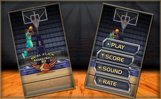 Nyata Flick Basketball 3D poster