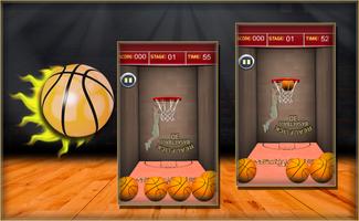 برنامه‌نما Real Flick Basketball 3D عکس از صفحه