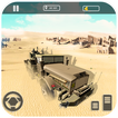 砂漠のゲーム2018を運転するオフロード陸上トラック4x4オフ
