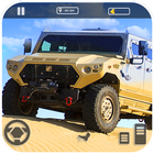 オフロード米国陸軍のトラック運転：砂漠のドライブゲーム アイコン