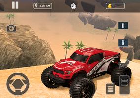 Monster Truck Racing Games 2020 :  Desert Game پوسٹر