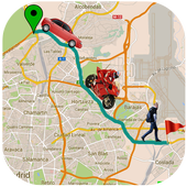 GPS Street View Maps &amp; Driving Route Maker icon