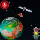 Earth Map 🌏 Live GPS Satellite Guide Route Finder icon