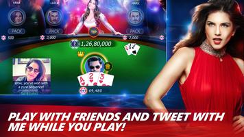 Teen Patti with Sunny Leone Ekran Görüntüsü 1