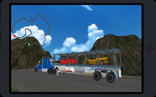 Car Transporter Truck: Parking capture d'écran 2