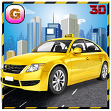 Crazy Taxi Driver Simulator 3D icône