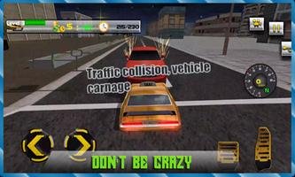 Crazy Taxi Driver Simulator 3D ảnh chụp màn hình 1