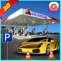 Gas Station Car Parking Sim