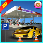 آیکون‌ Gas Station Car Parking Sim