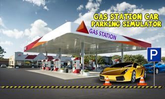 Gas Station Car Parking Sim Affiche