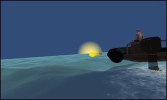 Fly Submarine Car: Police Boat imagem de tela 3