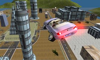 Flying Car: Futuristic Driving پوسٹر