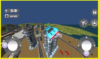 Helicopter Car Simulator capture d'écran 3